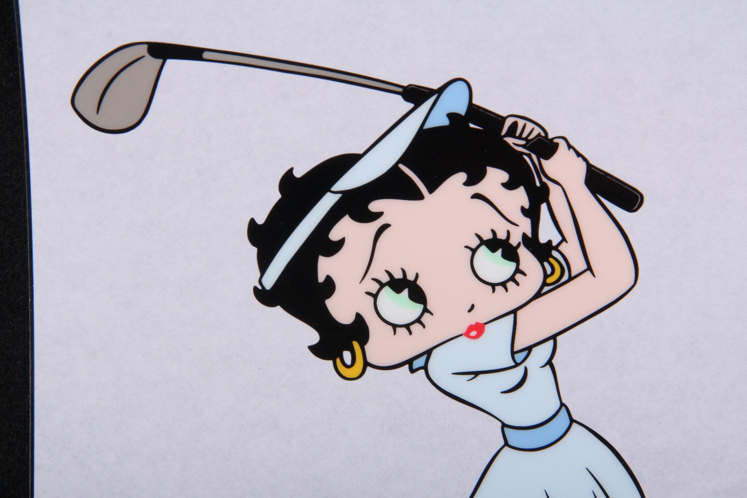 King Features, Inc. "Betty Boop: Golf Mini" Sericel