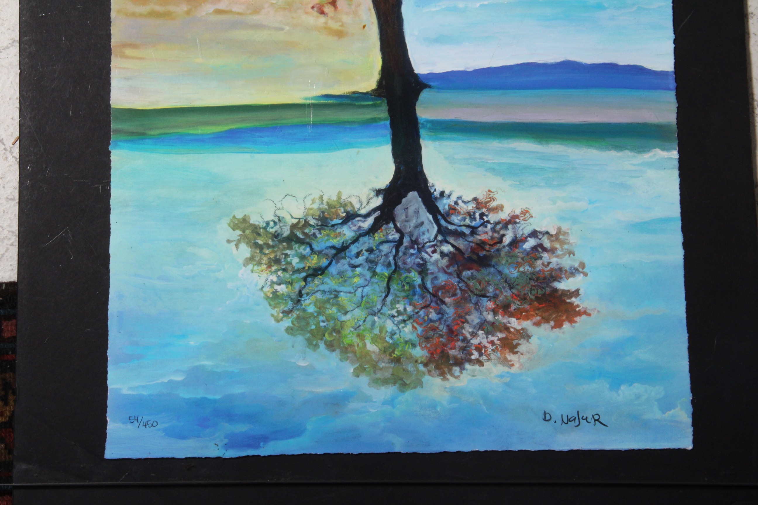 David Najar Signed Limited Edition Giclée "Four Seasons"