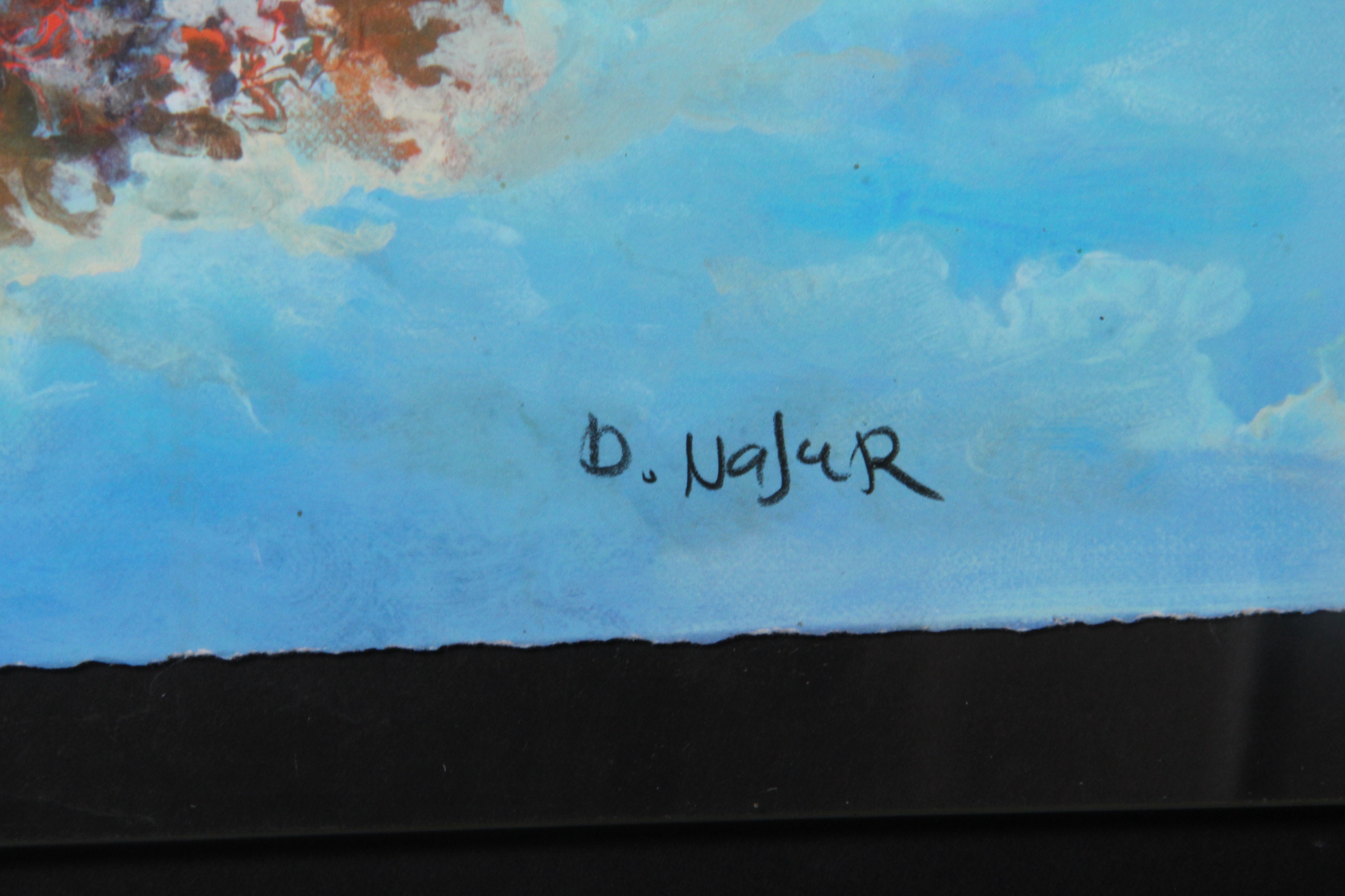 David Najar Signed Limited Edition Giclée "Four Seasons"