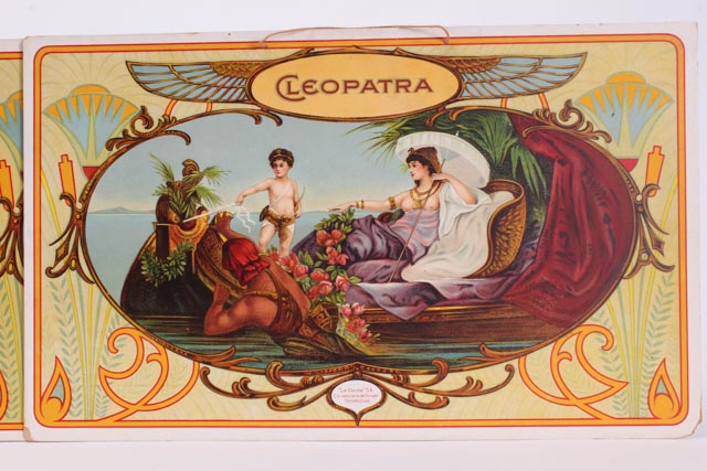 Vintage "Cleopatra" Advertising Litho by Henderson Lithograph Co.