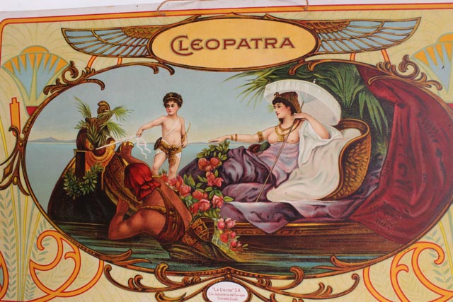 Vintage "Cleopatra" Advertising Litho by Henderson Lithograph Co.