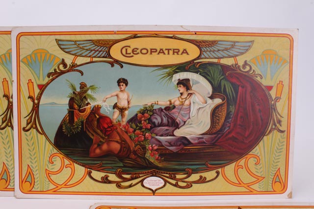 Vintage "Cleopatra" Advertising Litho by Henderson Lithograph Co.