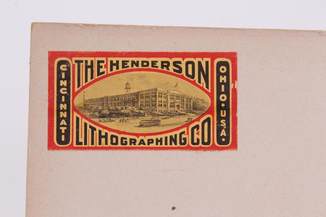 Vintage "Cleopatra" Advertising Litho by Henderson Lithograph Co.