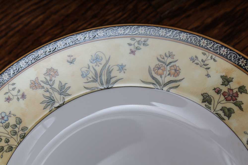 Collection of Wedgwood "India" Bone China Place Settings