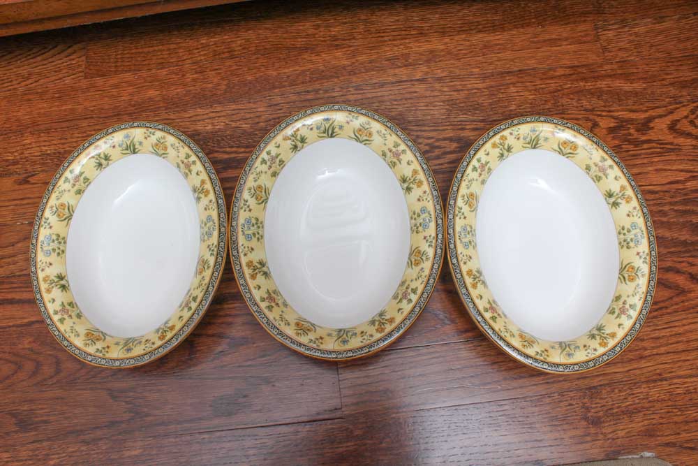 Collection of Wedgwood "India" Bone China Place Settings