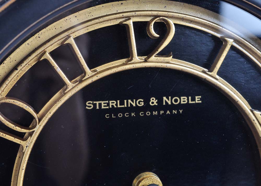 Sterling and Noble Mantle Clock