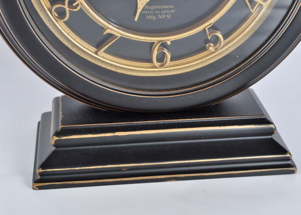 Sterling and Noble Mantle Clock