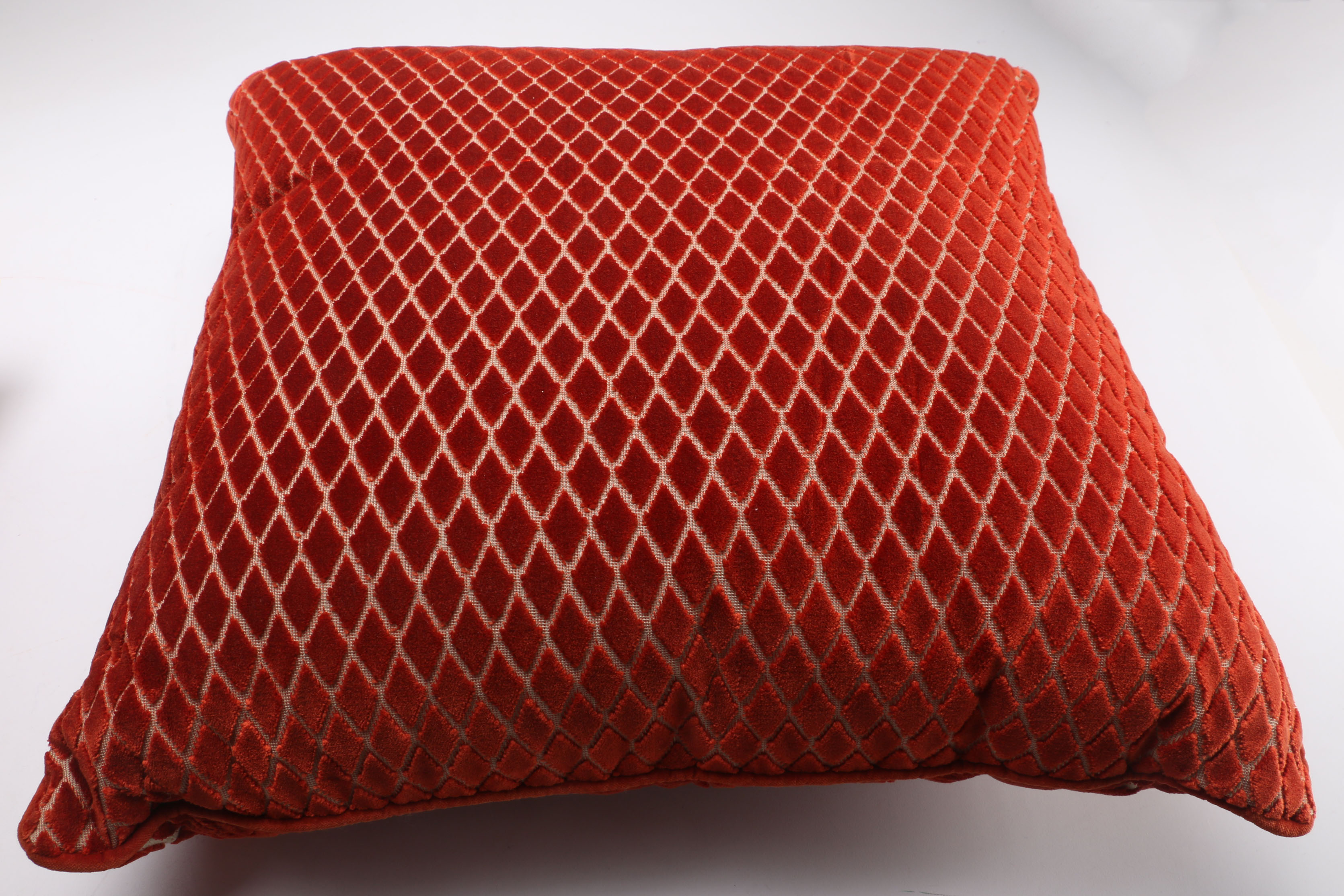 Pier 1 Burnt Orange Throw Pillows