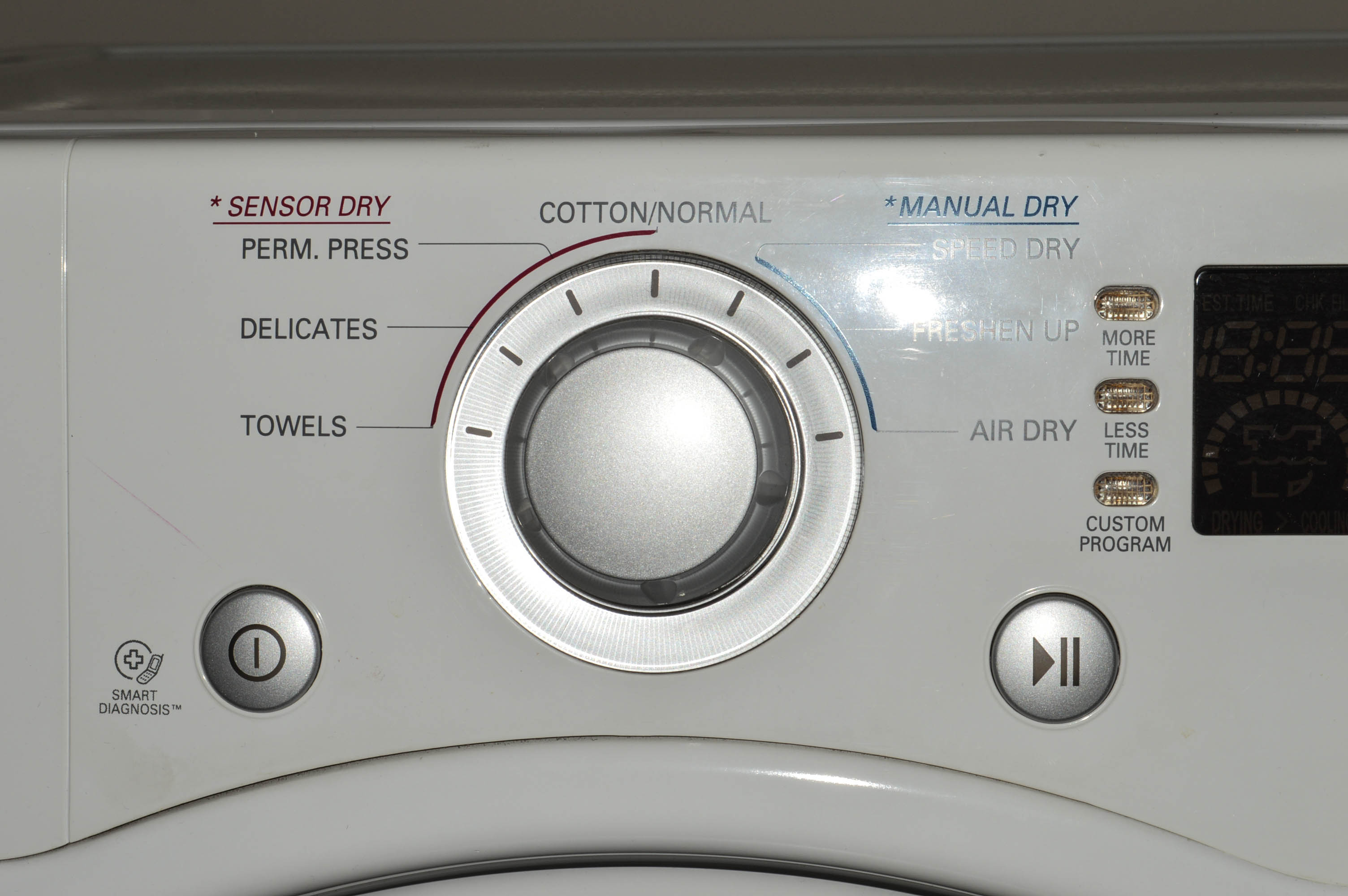 LG Sensor Dry Electric Dryer with Drawer Base