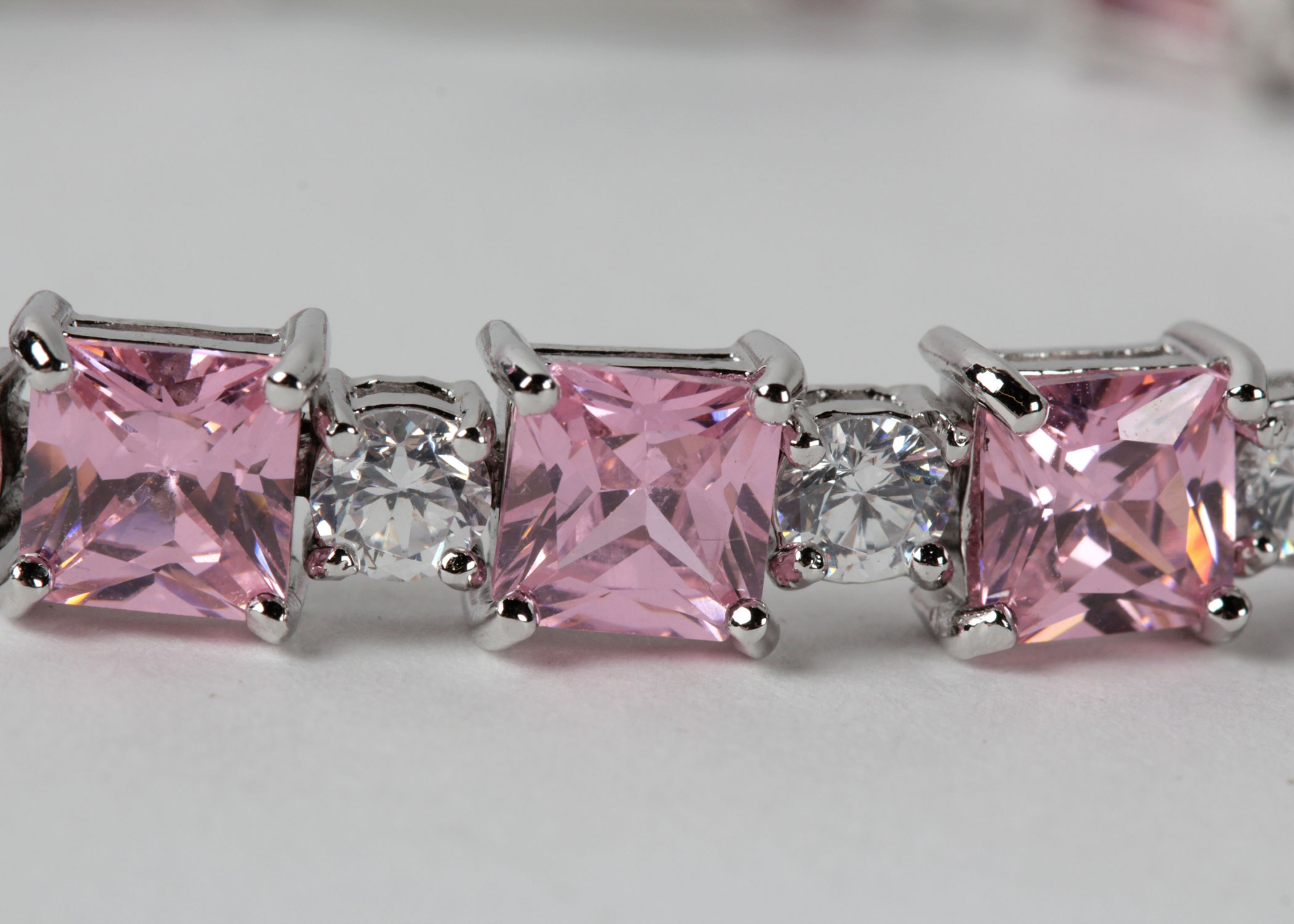 Sterling Silver Stone Bracelet