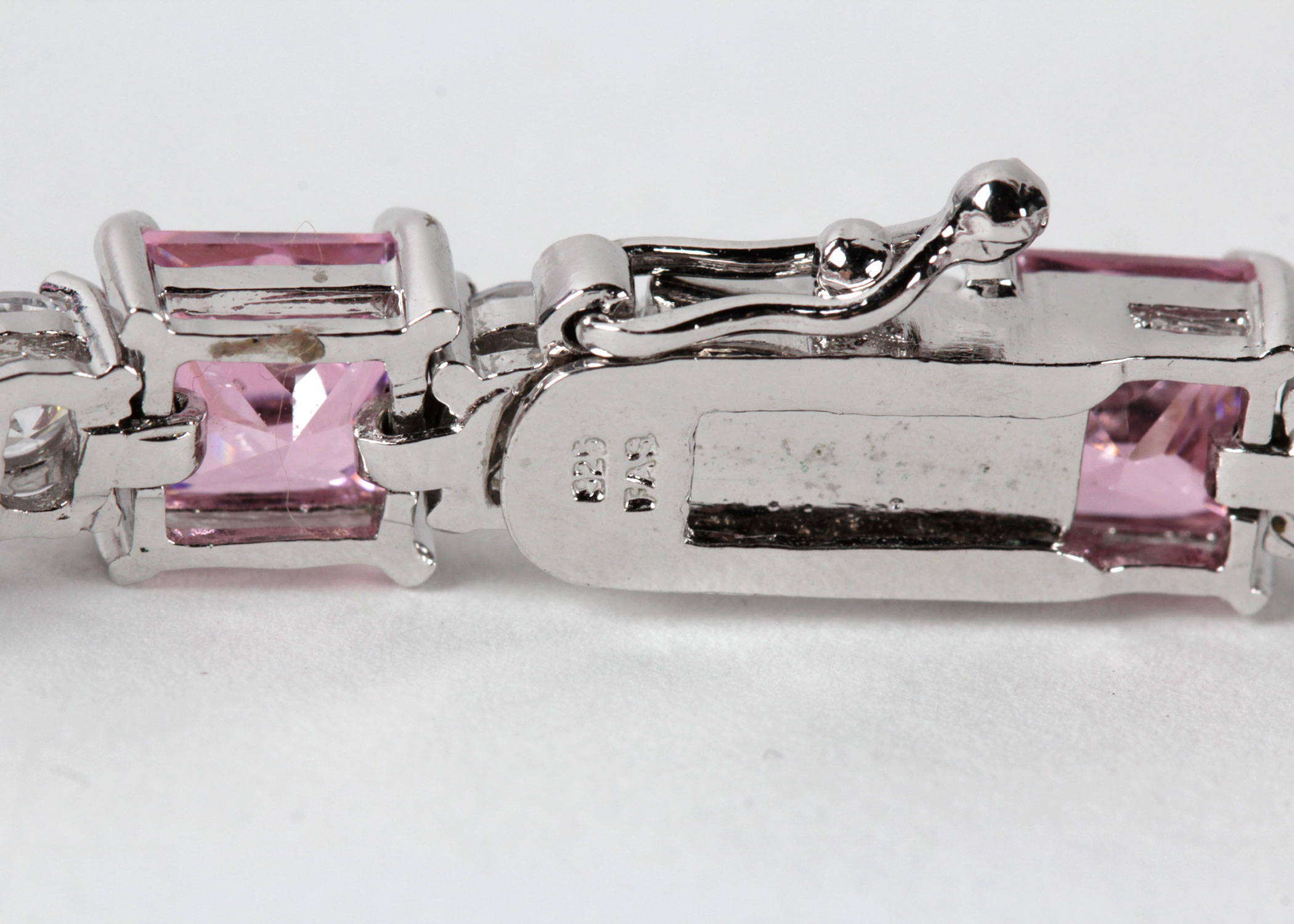 Sterling Silver Stone Bracelet