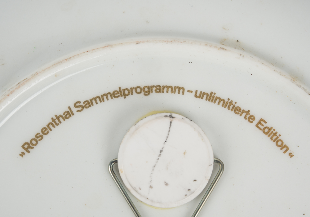 Rosenthal Limited Edition "Aladin und die Wunderlampe IV" Decorative Plate