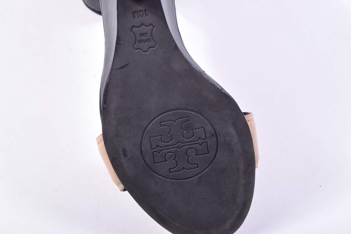 Tory Burch Wedge Heels and Earrings