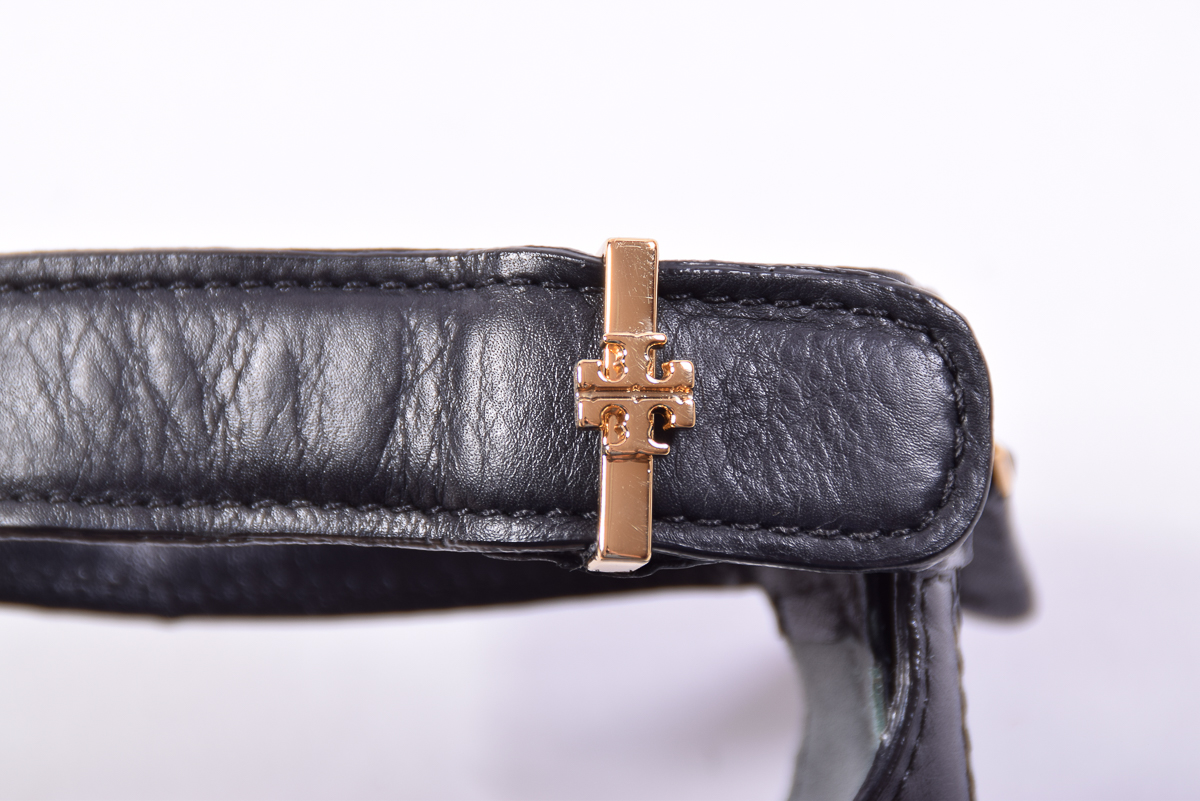 Tory Burch Wedge Heels and Earrings