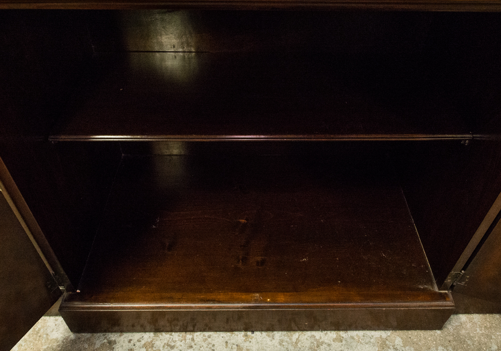 Mahogany Breakfront China Cabinet