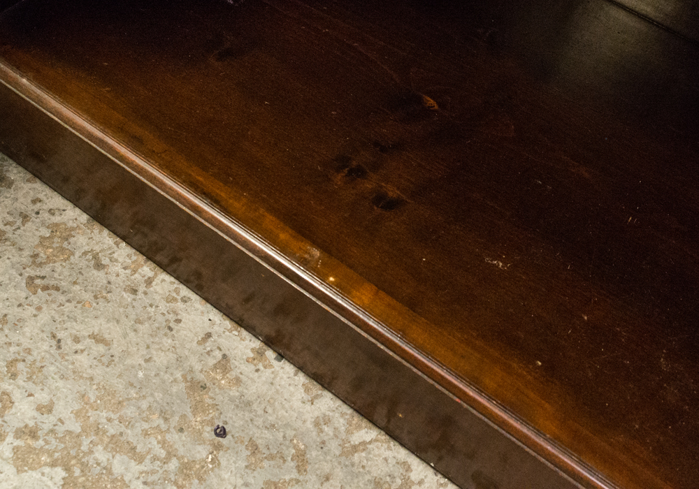 Mahogany Breakfront China Cabinet