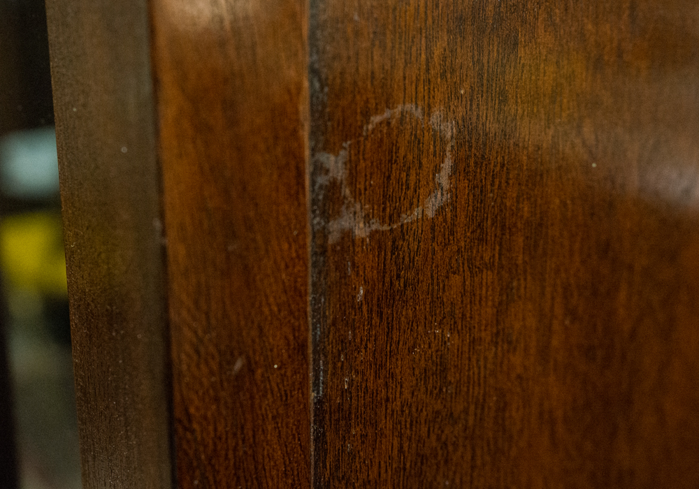 Mahogany Breakfront China Cabinet