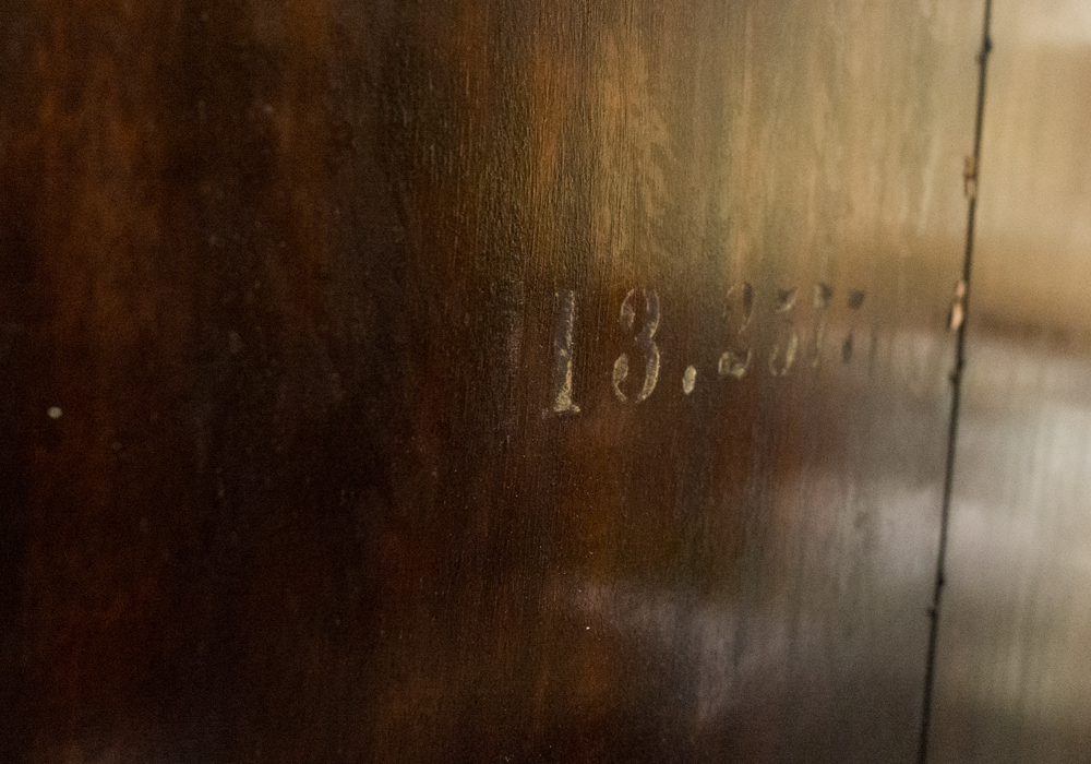 Mahogany Breakfront China Cabinet