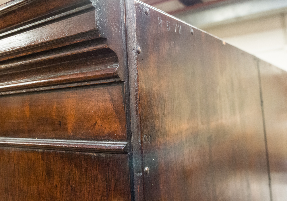 Mahogany Breakfront China Cabinet