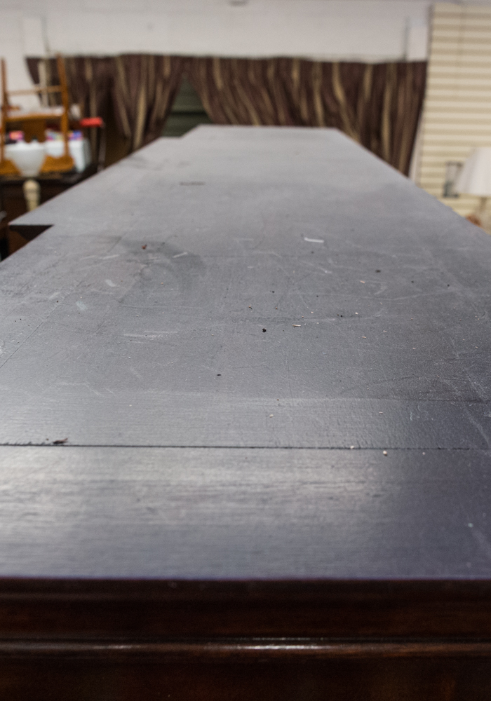 Mahogany Breakfront China Cabinet