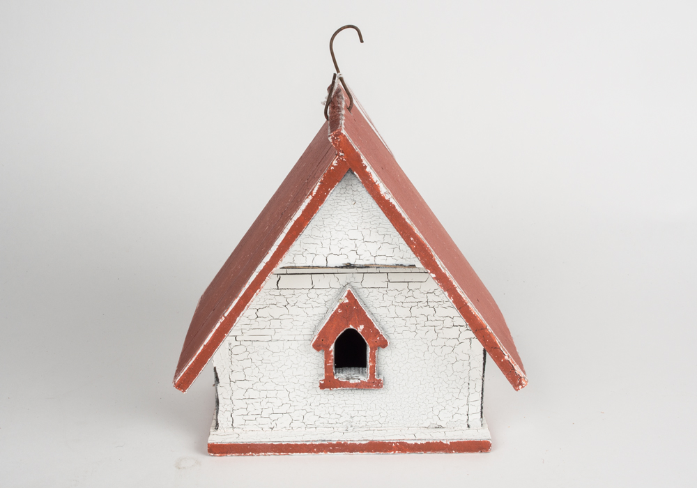 Assortment of Wooden Hanging Bird Houses