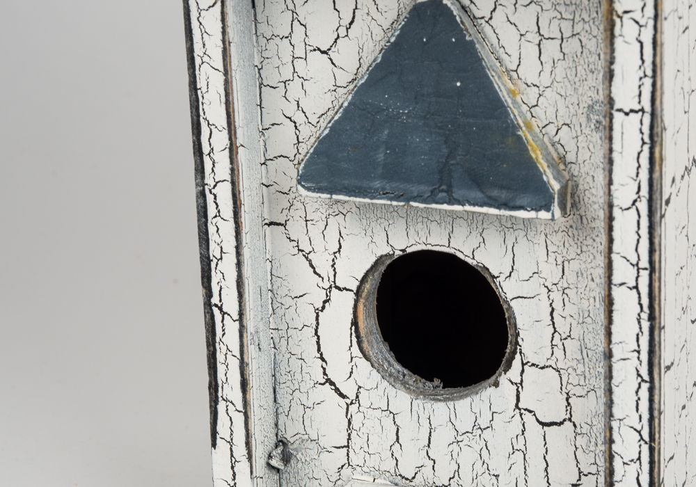 Assortment of Wooden Hanging Bird Houses