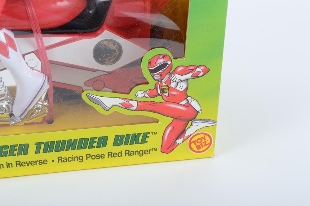 Power Rangers Radio Control Red Ranger Thunder Bike