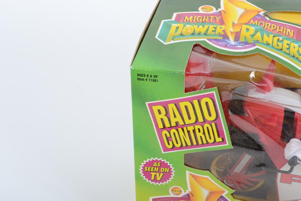 Power Rangers Radio Control Red Ranger Thunder Bike