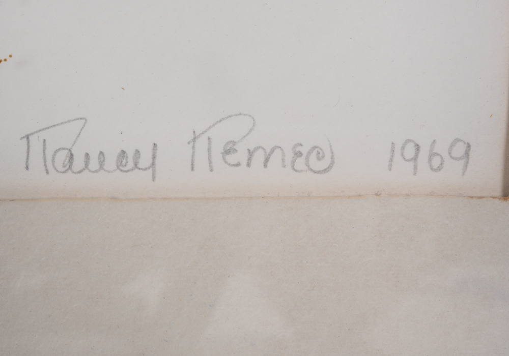 Nancy Tiemeo Limited Edition Intaglio "The Illustrated Woman"