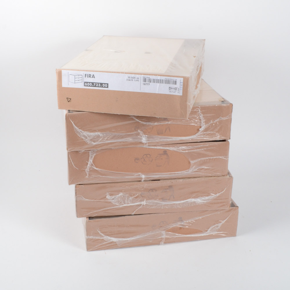 IKEA "FIRA" Storage Bin Set