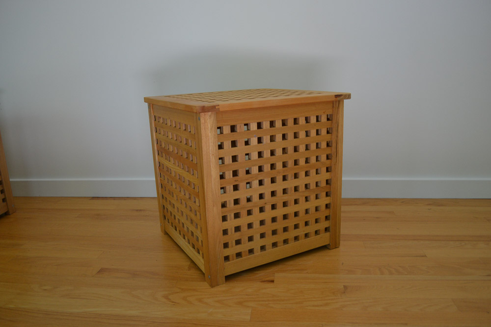 IKEA HOL Side Table/Storage Cubes