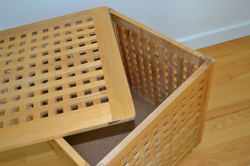 IKEA HOL Side Table/Storage Cubes