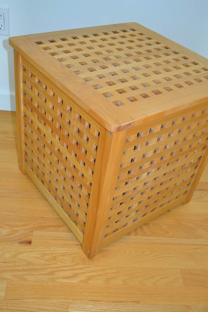 IKEA HOL Side Table/Storage Cubes