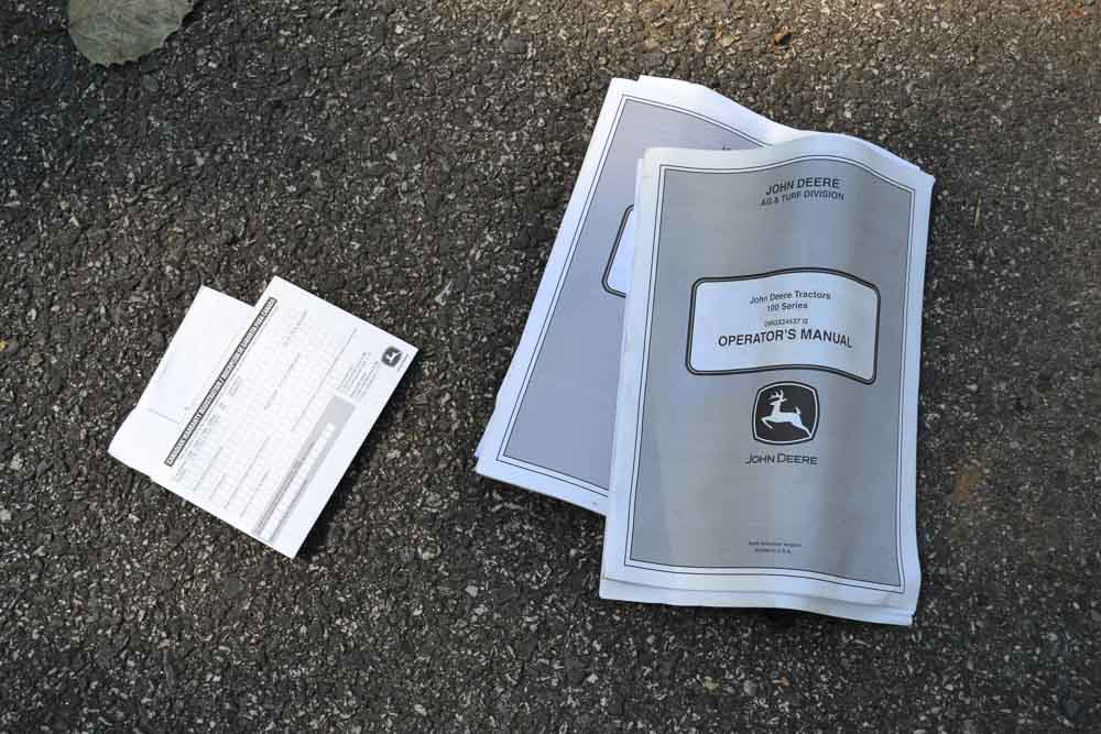 John Deere D105 Riding Tractor