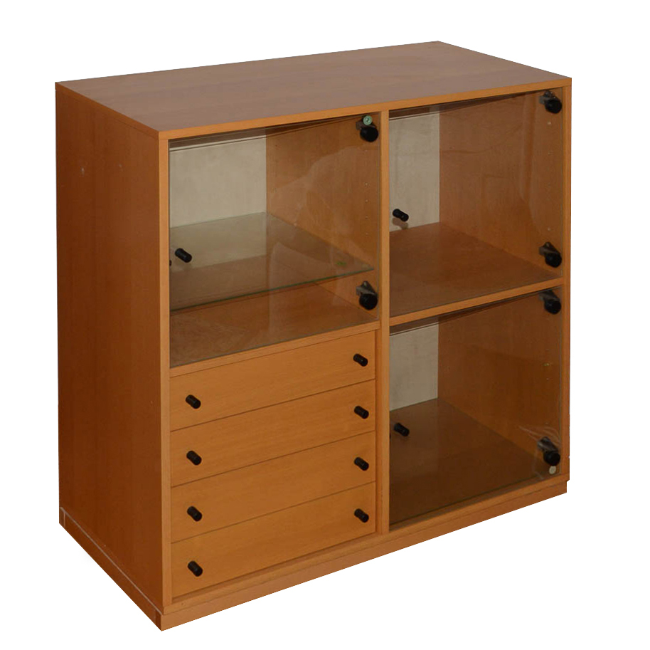 Ikea Glass Front Lighted Display Cabinet