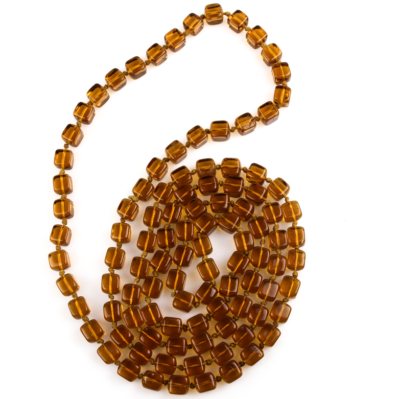Vintage Glass Bead Necklace