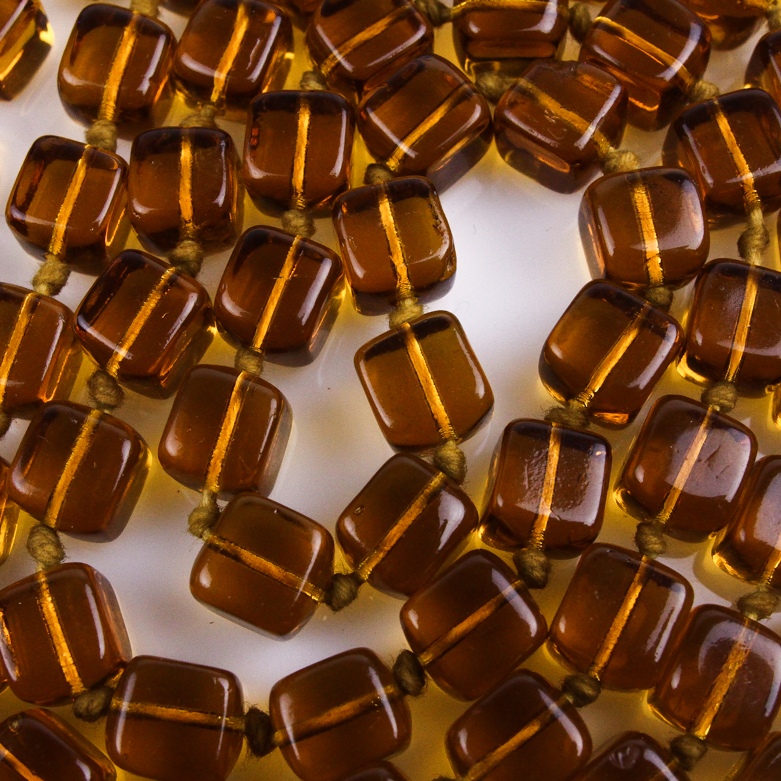 Vintage Glass Bead Necklace