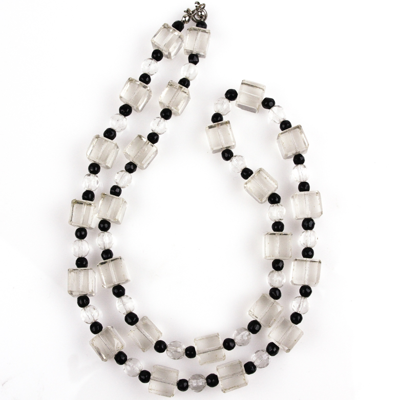 Vintage Glass Bead Necklace