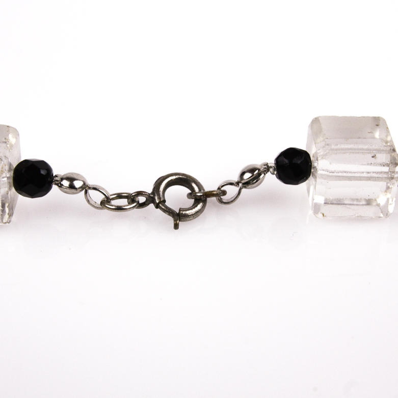 Vintage Glass Bead Necklace