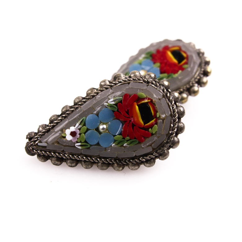 Assortment of Vintage Italian Micro-Mosaic Earrings