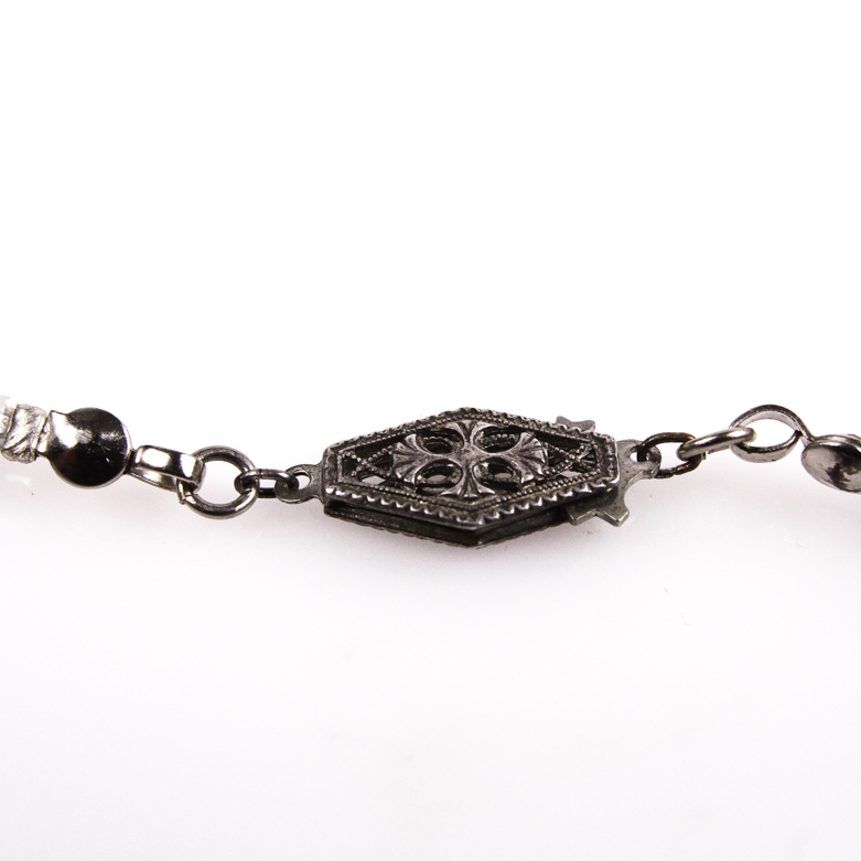 Vintage Glass Bead Necklace