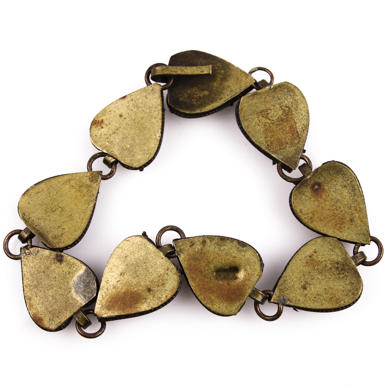 Vintage 1920s Micro Mosaic Bracelet