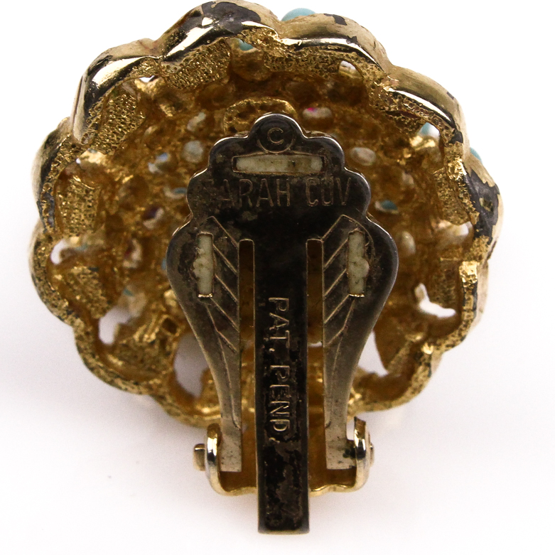 Collection of Vintage Costume Earrings