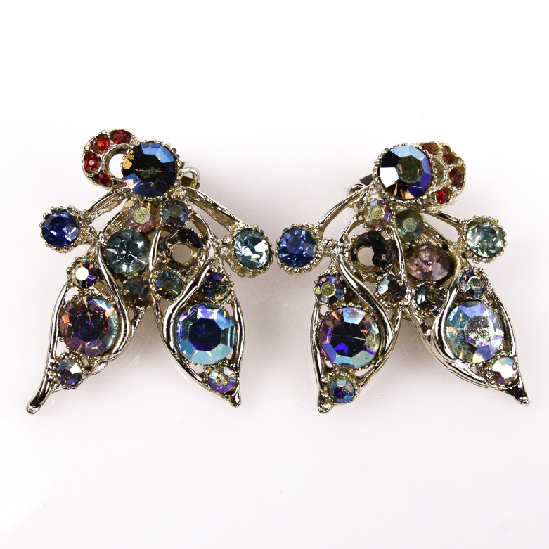 Collection of Vintage Costume Earrings