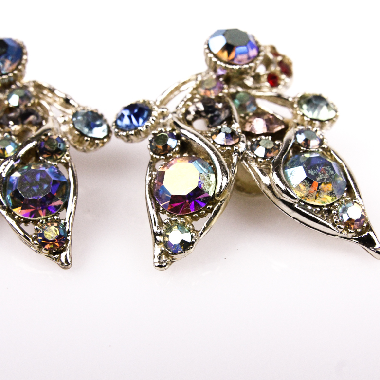 Collection of Vintage Costume Earrings