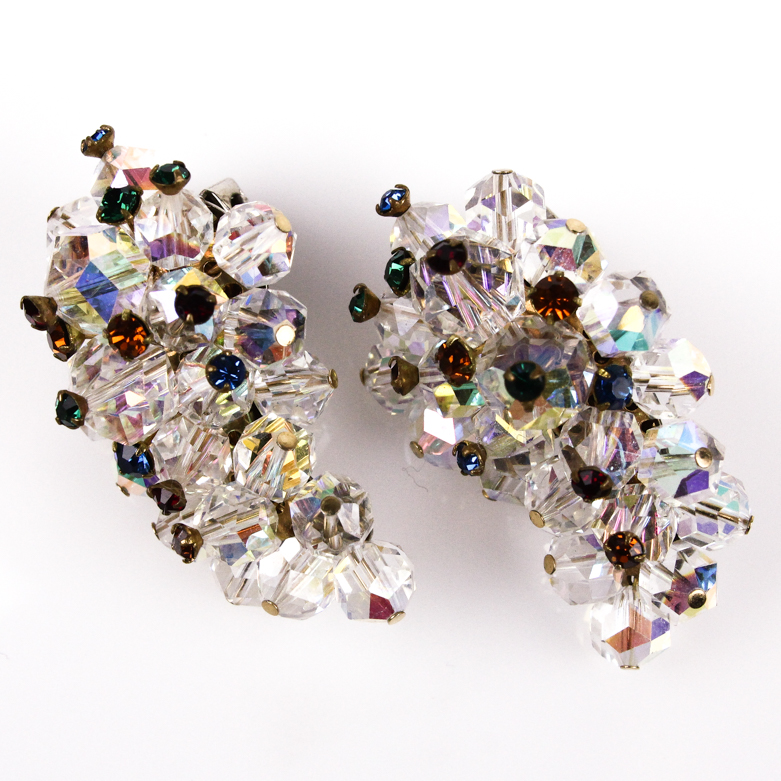 Collection of Vintage Costume Earrings