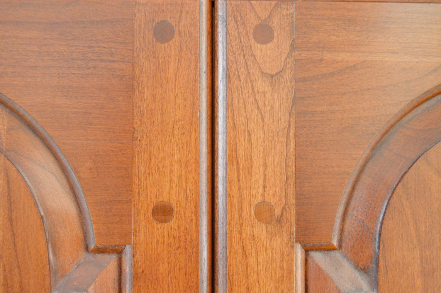 Federal Style Cherry Corner Cupboard