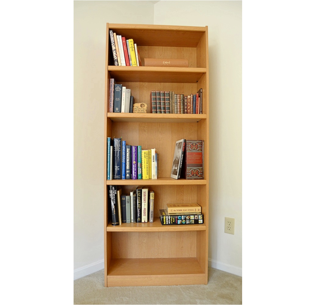 Bookcase with Books