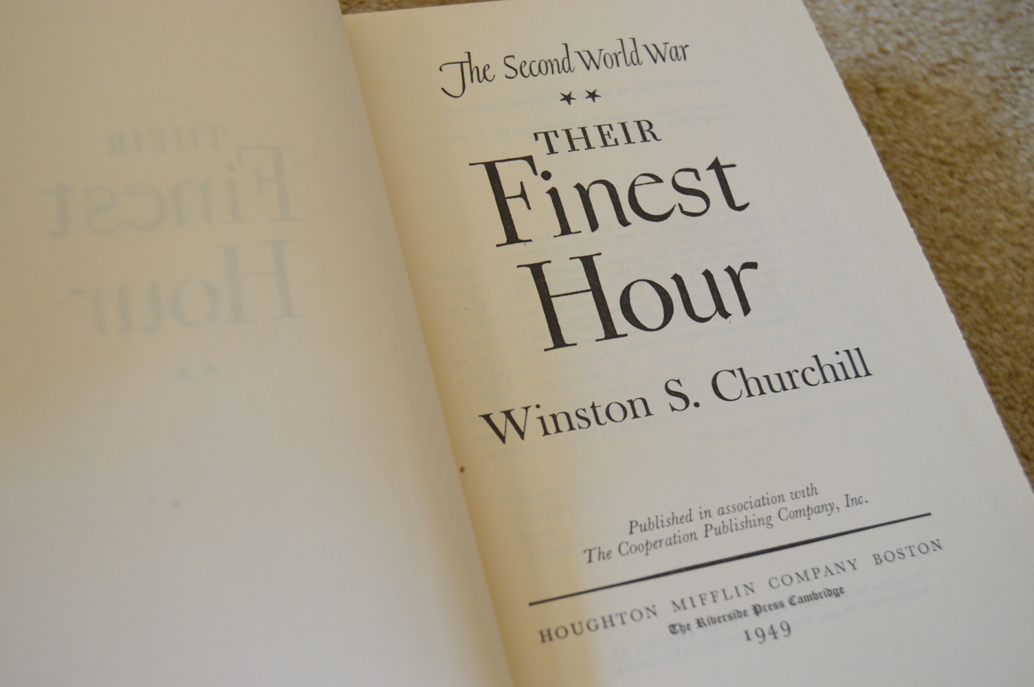 Books on WWII and Presidents