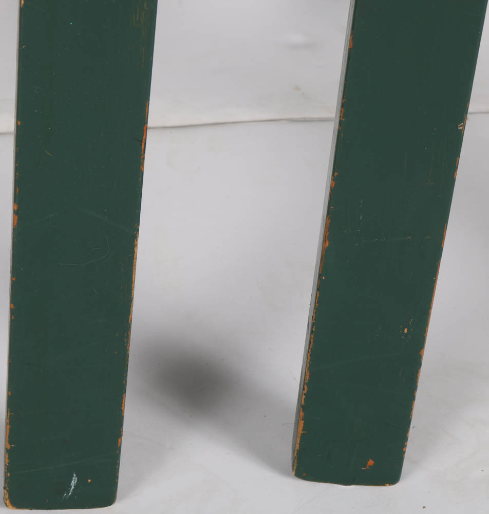 Green Thonet New York Bentwood Dining Chairs